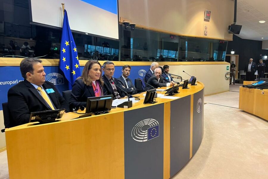 No Parlamento Europeu, Gracinha Caiado discursa sobre avanços sociais de Goiás
