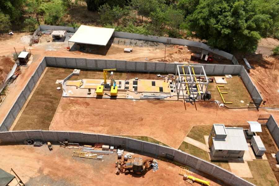 Estação elevatória vai beneficiar 22 mil moradores de Aparecida de Goiânia