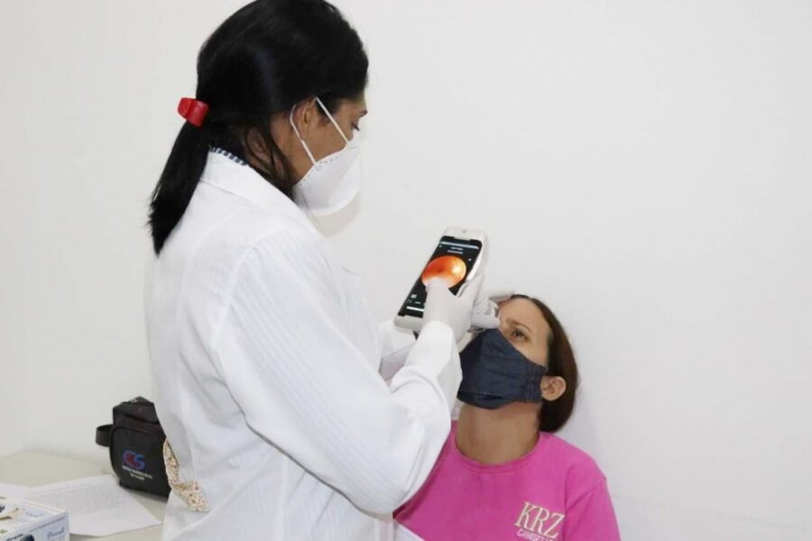 Mutirão do HGG e Fundação Banco de Olhos atende pacientes diabéticos
