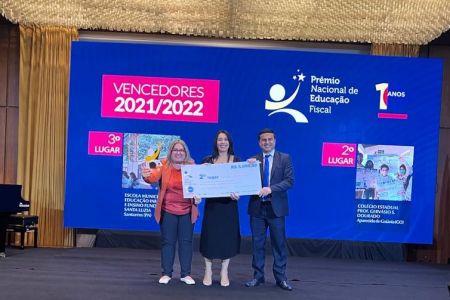 Colégio Estadual de Aparecida conquista 2º lugar no Prêmio Nacional de Educação Fiscal