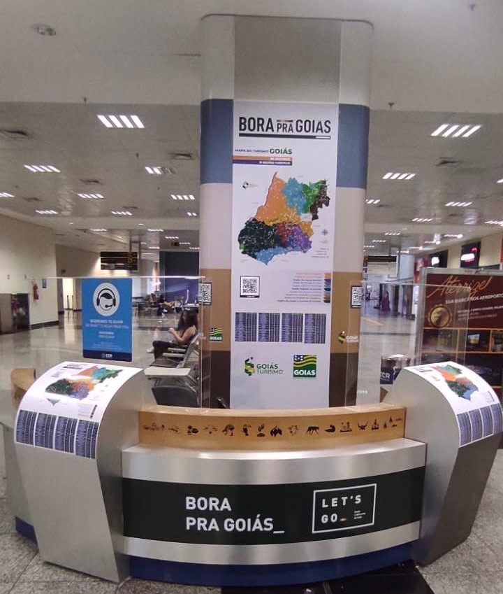 Estado inaugura Centro de Atendimento ao Turista no Aeroporto de Goiânia