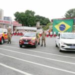 Corpo de Bombeiros recebe novas viaturas e equipamentos