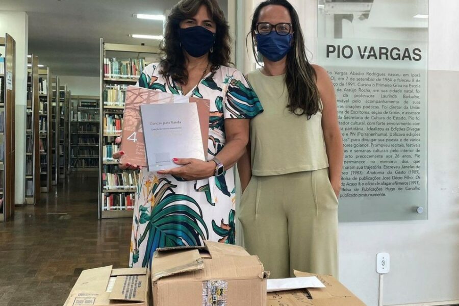 Secult Goiás alcança marca de 10 mil livros doados