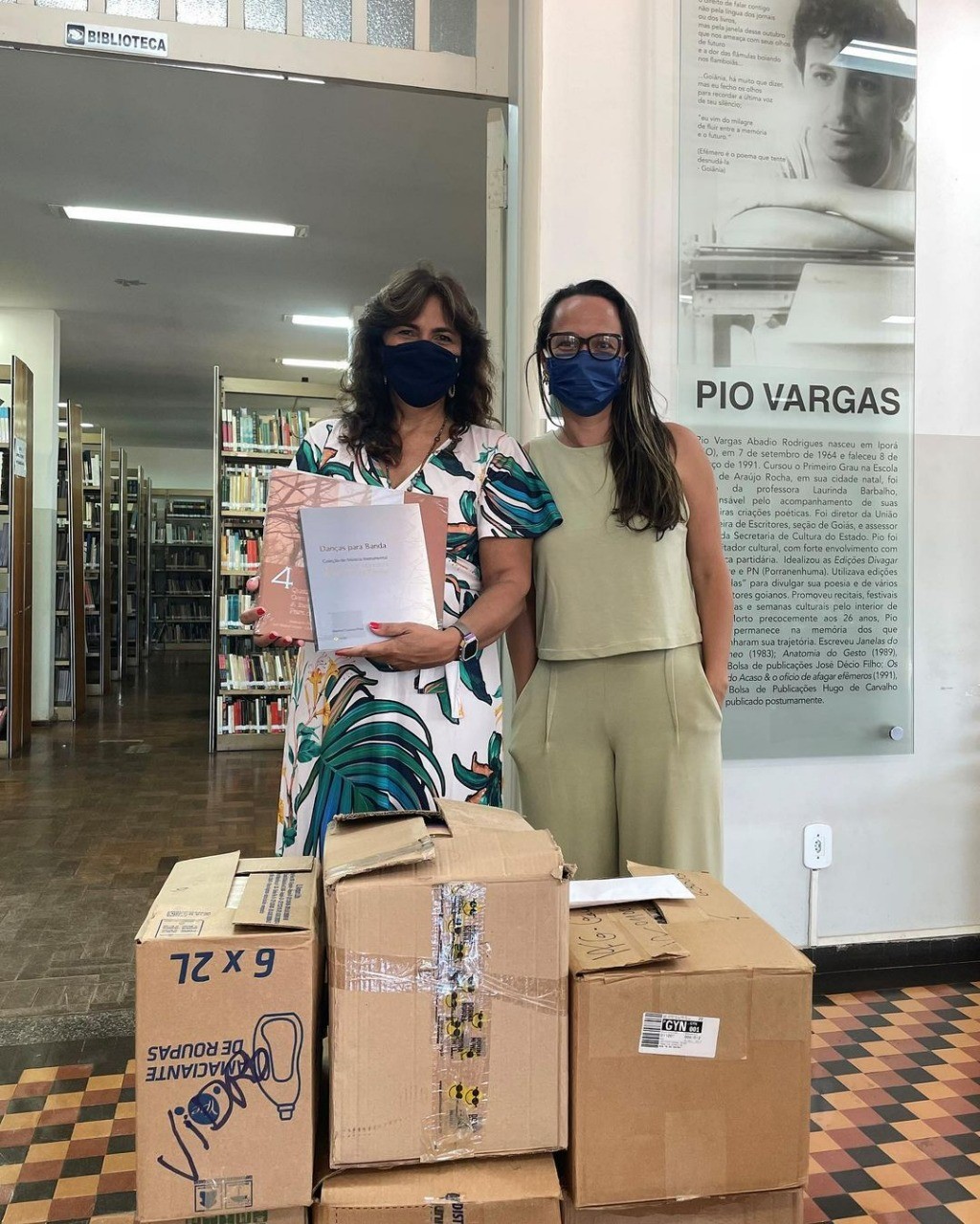 Secult Goiás alcança marca de 10 mil livros doados