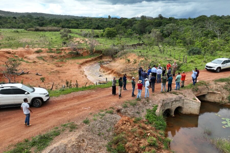 Nordeste Solidário: Goinfra executa ações emergenciais na barragem de Água Fria