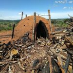 Fiscalização flagra carvoaria ilegal em Orizona