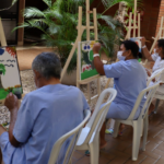 Pacientes resgatam memórias afetivas na Oficina de Arte do HGG