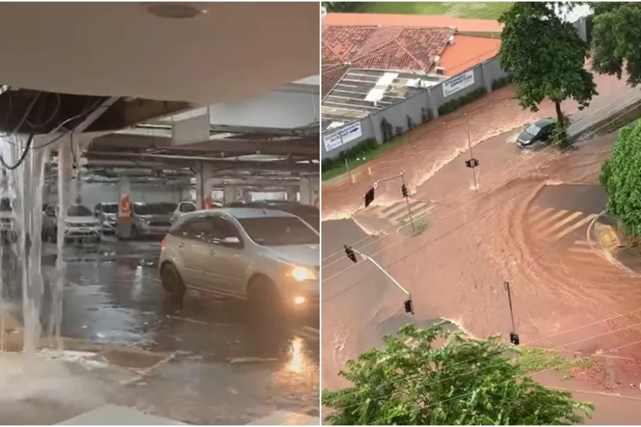 Chuvas provocam estragos na região Metropolitana de Goiânia