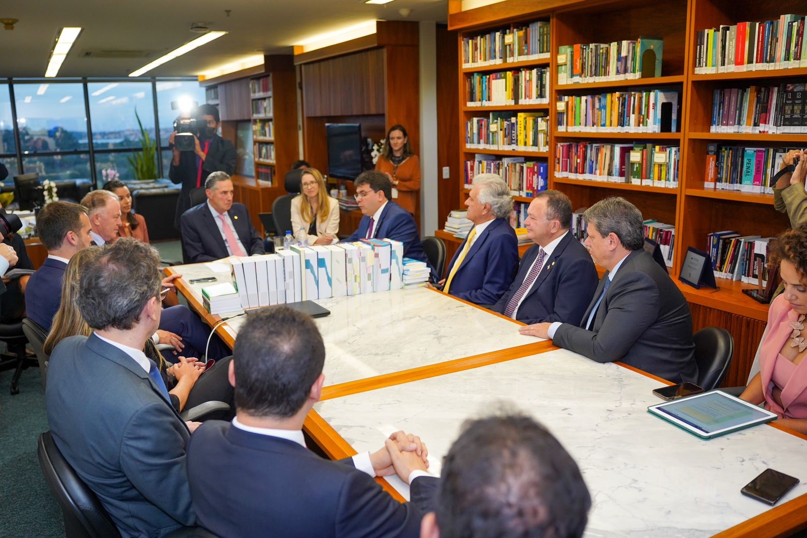 Caiado participa de reuniões no Supremo Tribunal Federal nesta quarta-feira