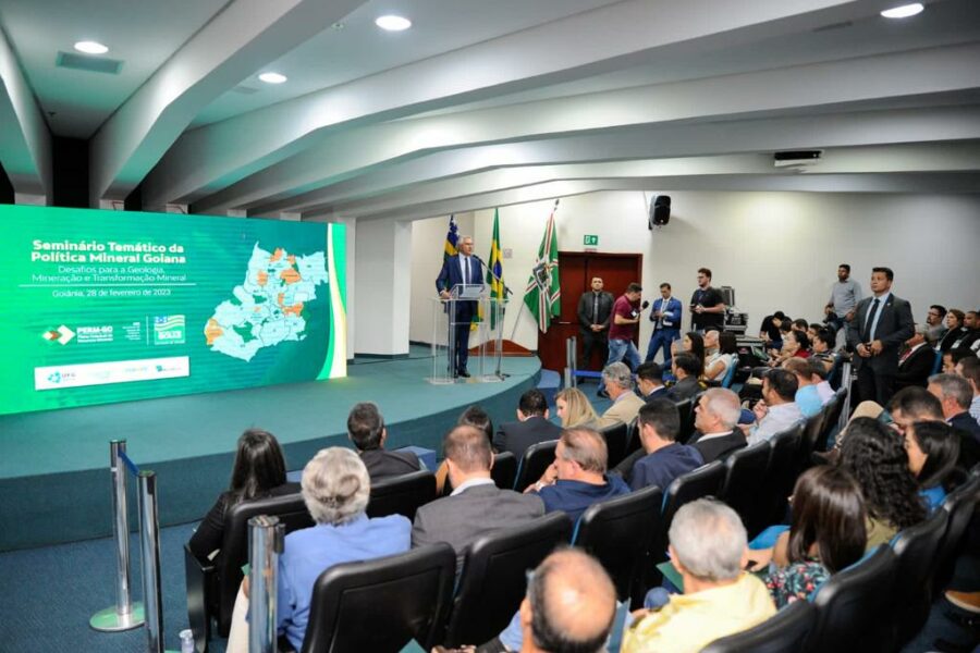 Caiado abre as discussões sobre o Plano Estadual de Mineração
