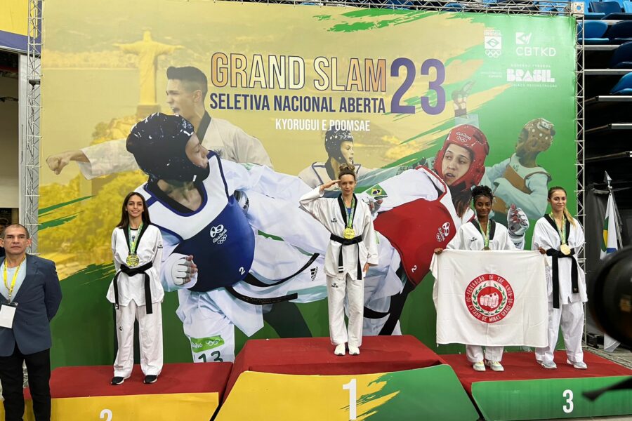 Goianos ganham 33 medalhas em competição nacional de taekwondo