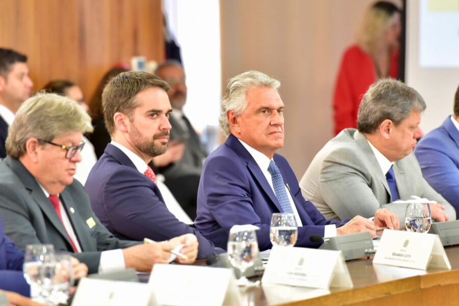 Caiado se reúne com presidentes da Câmara e do Senado Federal nesta terça