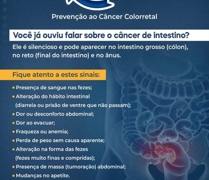 Março Azul Marinho alerta para combate ao câncer colorretal em Goiás