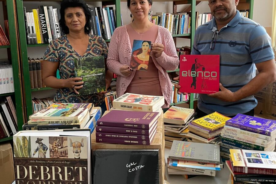 Secretaria da Cultura doa livros ao sistema penitenciário