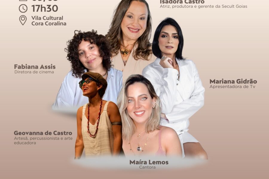 Roda de conversa Desafios da Mulher da Cultura será nesta quinta-feira