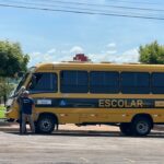 Detran vistoria veículos do transporte escolar para prefeituras