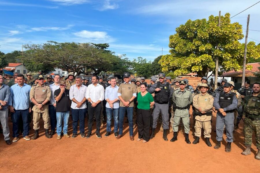 Ronaldo Caiado se reúne com governadores de MT e TO e define ações de combate a criminosos