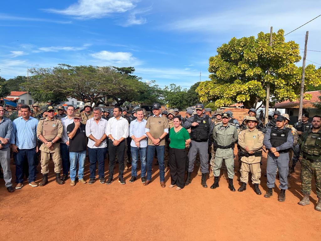 Ronaldo Caiado se reúne com governadores de MT e TO e define ações de combate a criminosos