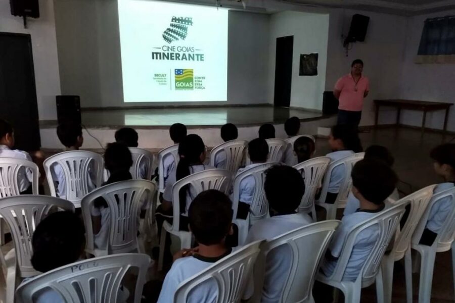 Cine Goiás Itinerante chega a São Luiz do Norte nesta segunda-feira
