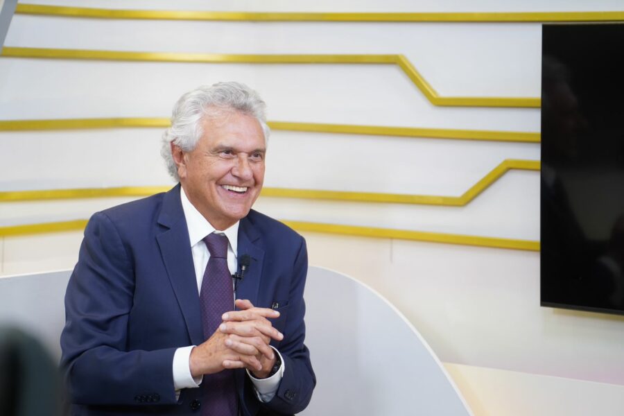 Gestão de Caiado é aprovada por 72% da população goiana