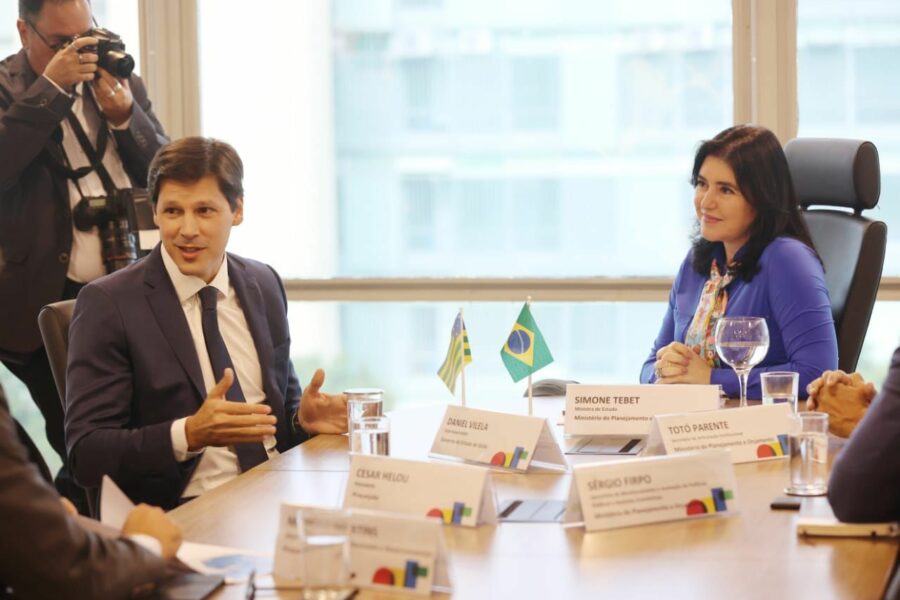 Daniel Vilela discute Reforma Tributária com ministra do Planejamento