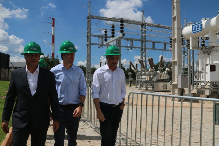 Daniel Vilela destaca obras que vão garantir energia para indústrias de Aparecida