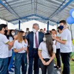 Campanha Todos Pela Paz: Caiado visita escolas em Goiânia e Aparecida