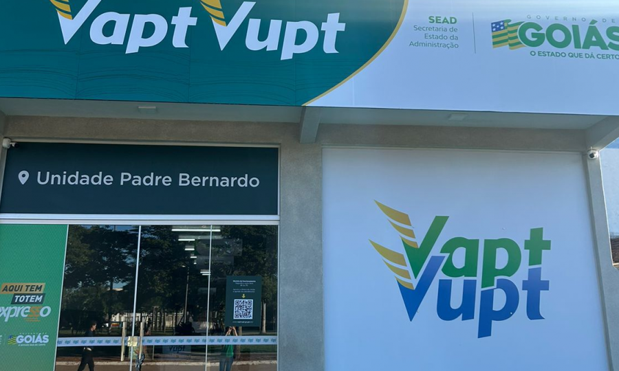 Vapt Vupt em Padre Bernardo é entregue