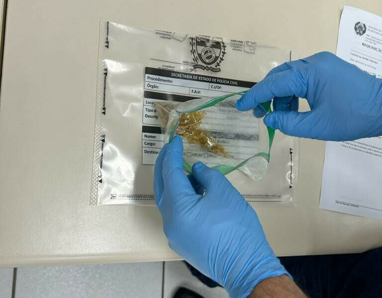 Polícia Civil apreende substância alucinógena inédita em Goiás
