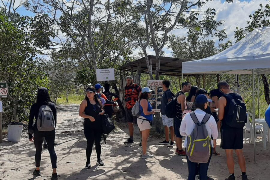 Governo incentiva conduta consciente no Parque Águas do Paraíso