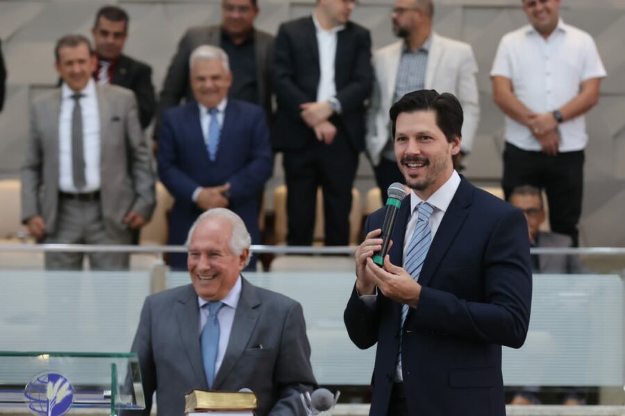 Vice-governador destaca força da parceria entre igreja e poder público