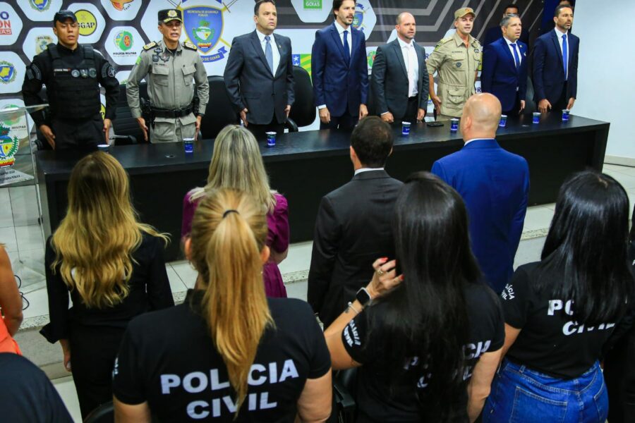 Dia do Policial Civil: Daniel Vilela destaca preparo das forças de segurança