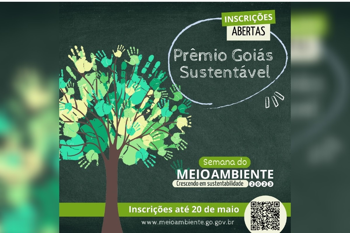Prêmio Goiás Sustentável 2023 recebe inscrições