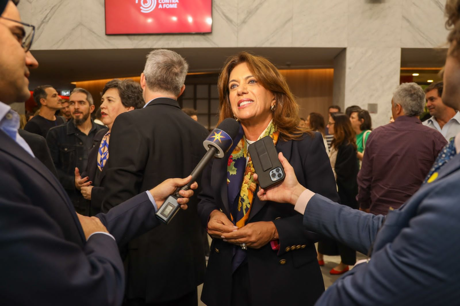 Gracinha Caiado participa do lançamento do Pacto Contra a Fome