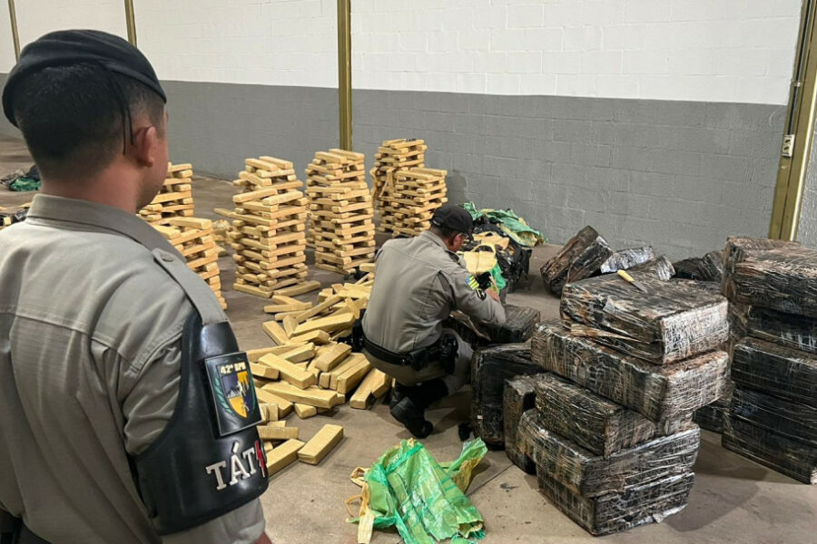 Polícia Militar faz maior apreensão de drogas do ano em Goiânia