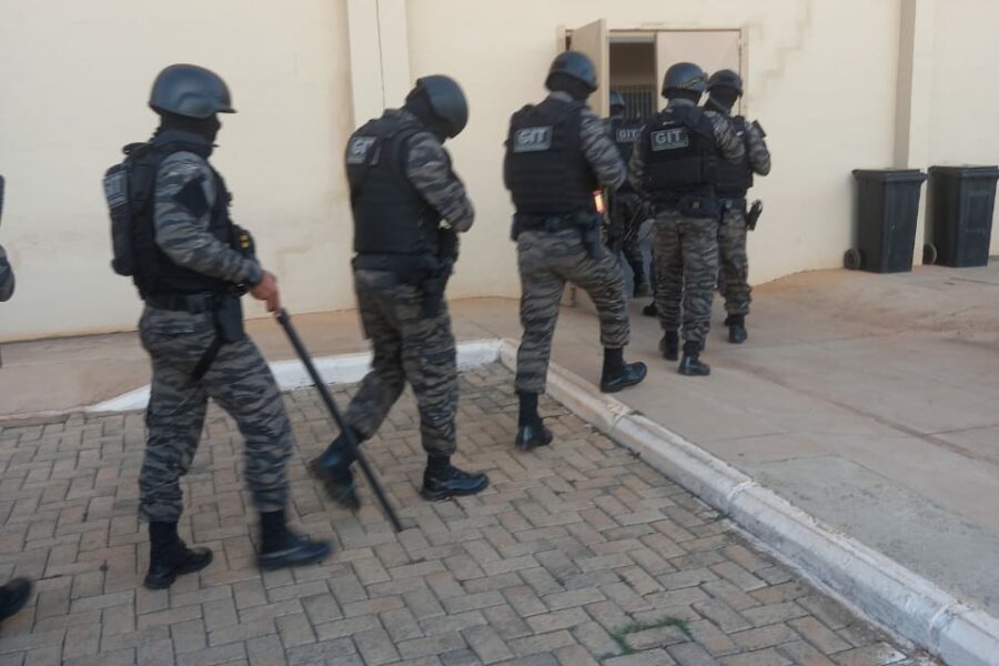 Polícia Penal participa de Operação Sintonia Goiás coordenada pelo MPGO