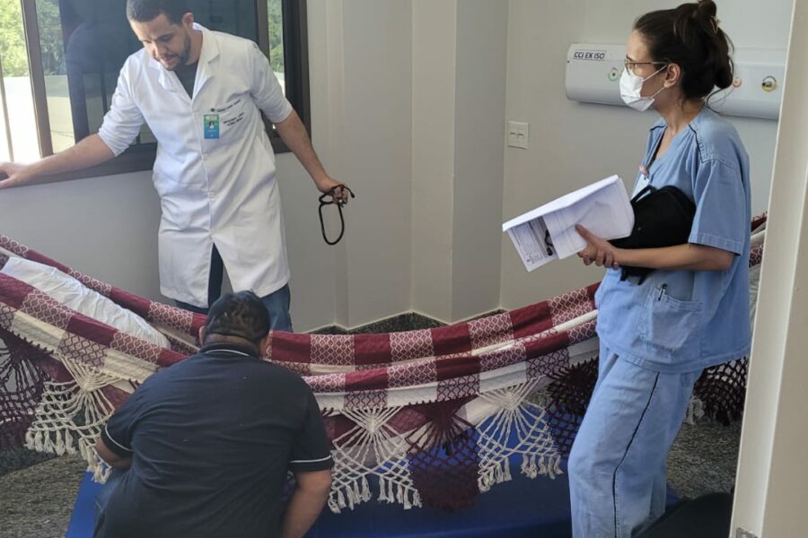 HCN faz adaptações para tratar paciente indígena Avá-Canoeiro