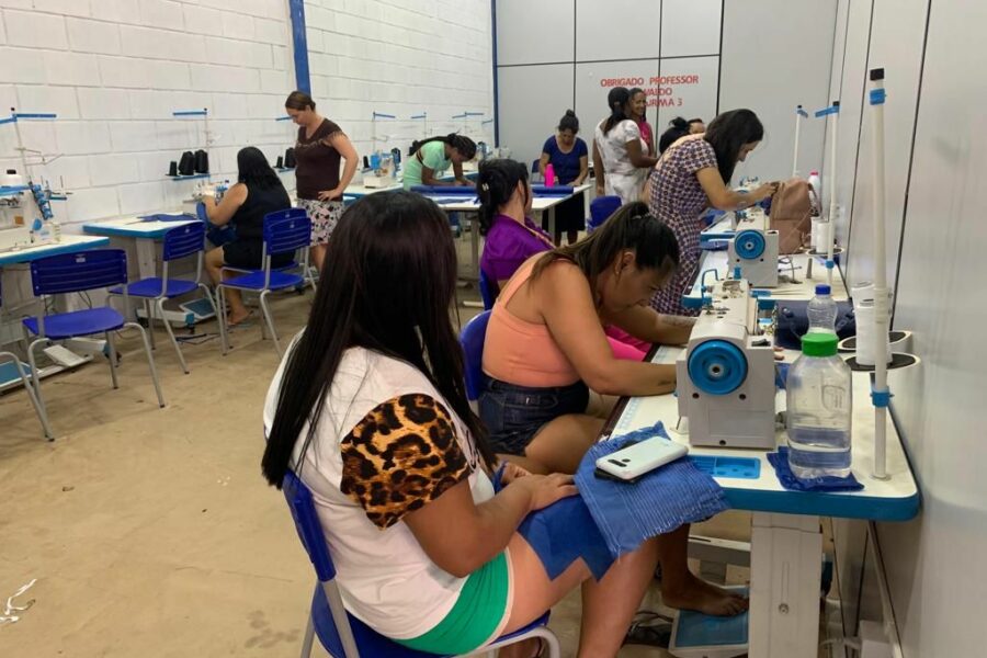 Cursos: Retomada abre 10 mil vagas corte e costura e modelagem