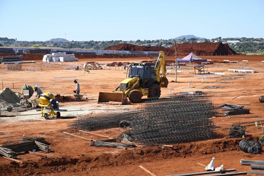 Obra do Complexo Oncológico avança em nova etapa