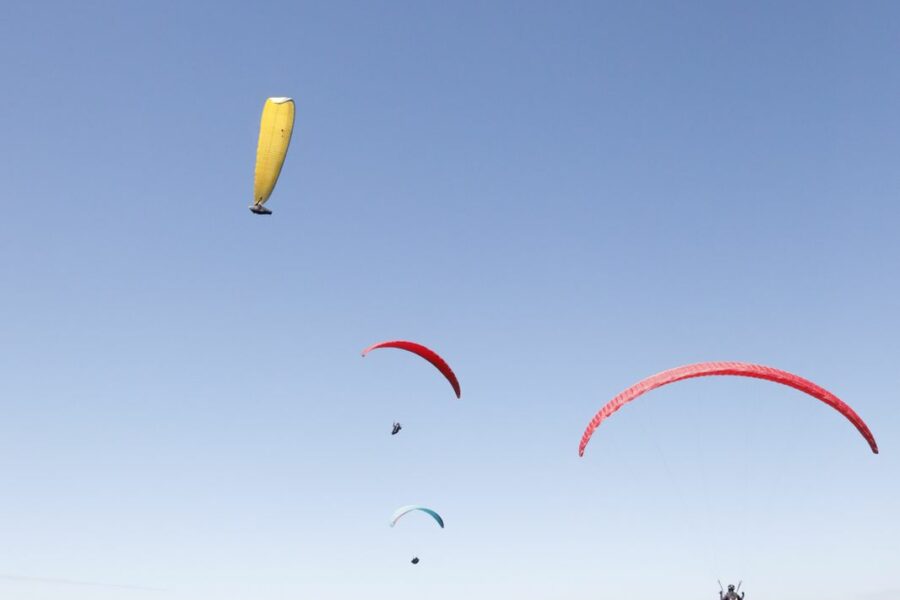 Formosa sedia campeonatos de parapente neste feriado