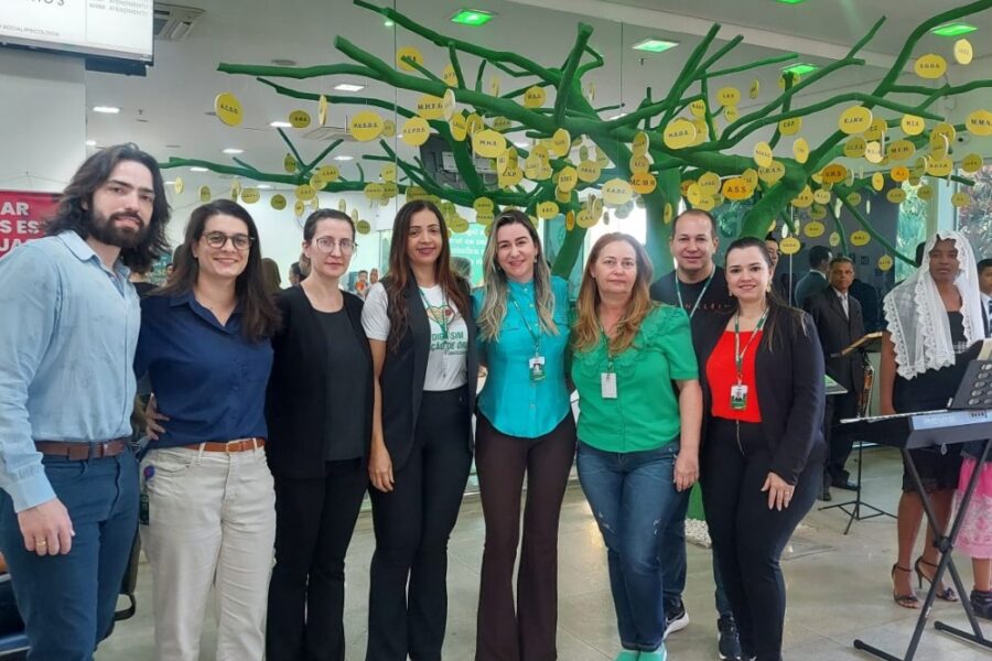 Revitalizada a Árvore da Vida que homenageia  doadores de órgãos no Hugo