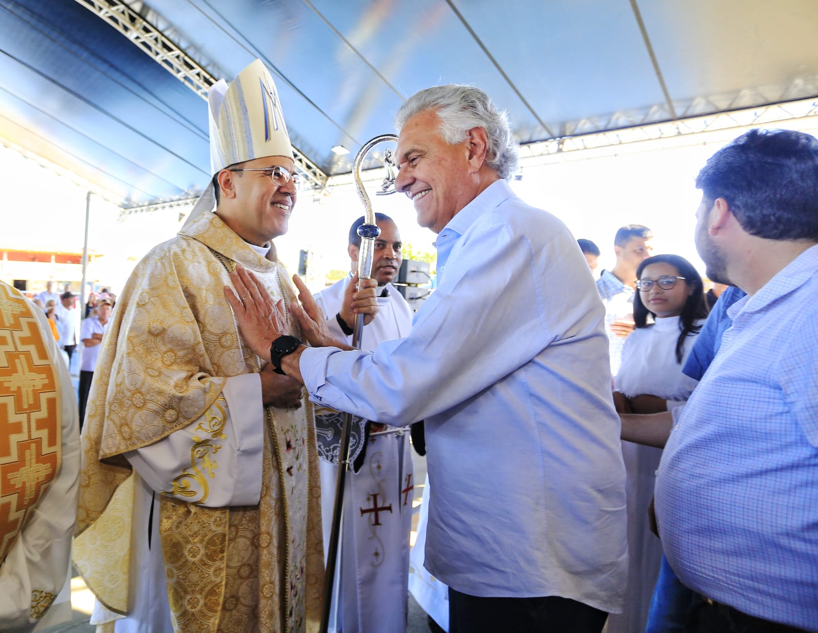 Governador acompanha Romaria de Nossa Senhora da Penha, em Guarinos