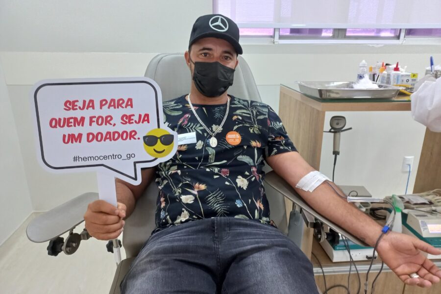 Governo de Goiás promove doação de sangue solidária para o Festival Deu Praia