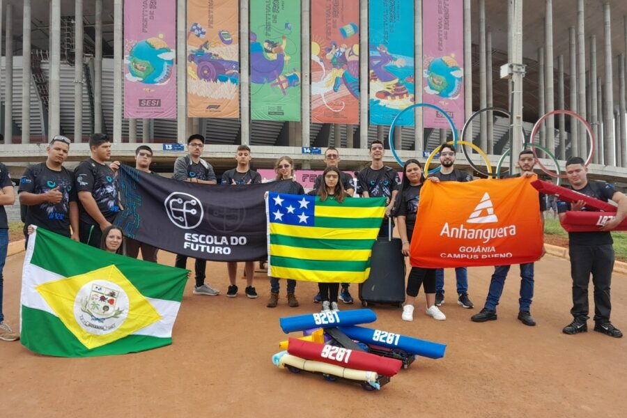 Alunos da Escola do Futuro de Goiás vão competir em Festival Internacional de Robótica