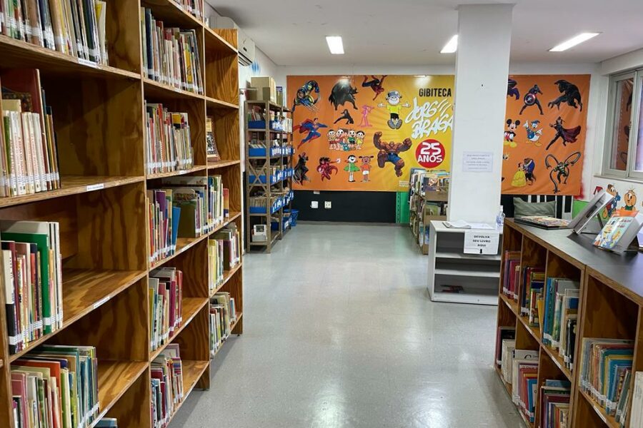 Baladinha literária encerra programação de férias da Gibiteca Jorge Braga