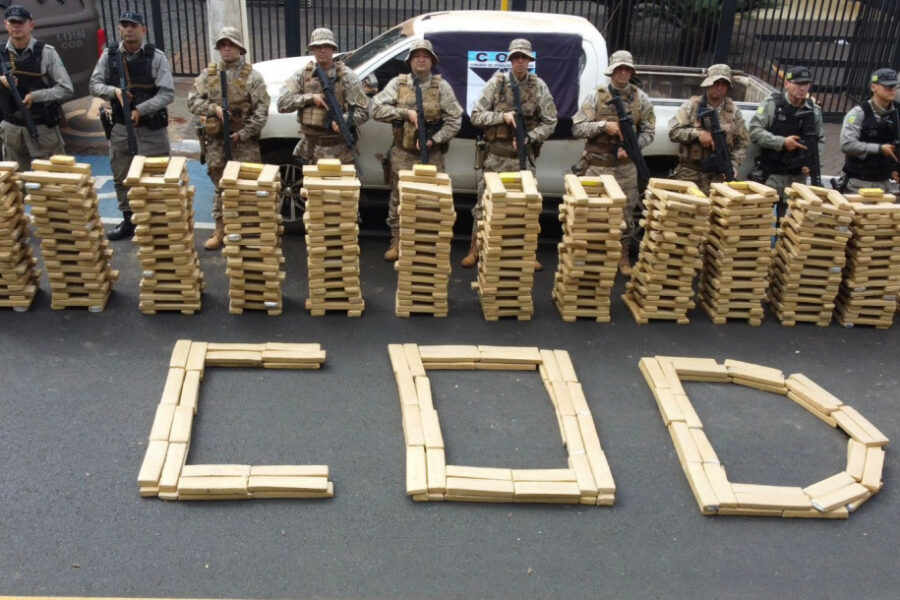 Apreendidas duas toneladas de maconha na região Sudoeste de Goiás