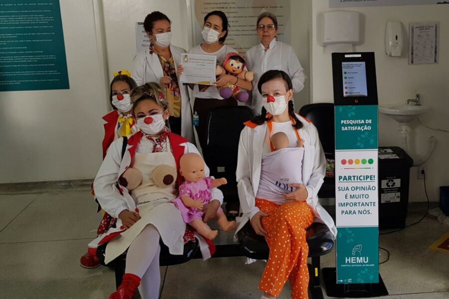 Missão Sorriso passa a alegrar pacientes do Hospital da Mulher    