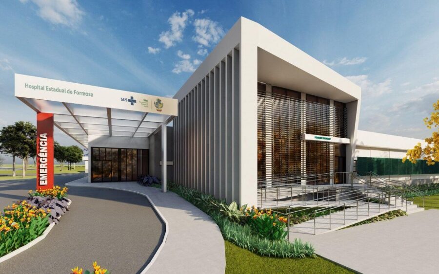 Obras do Hospital de Formosa avançam sem interromper atendimentos