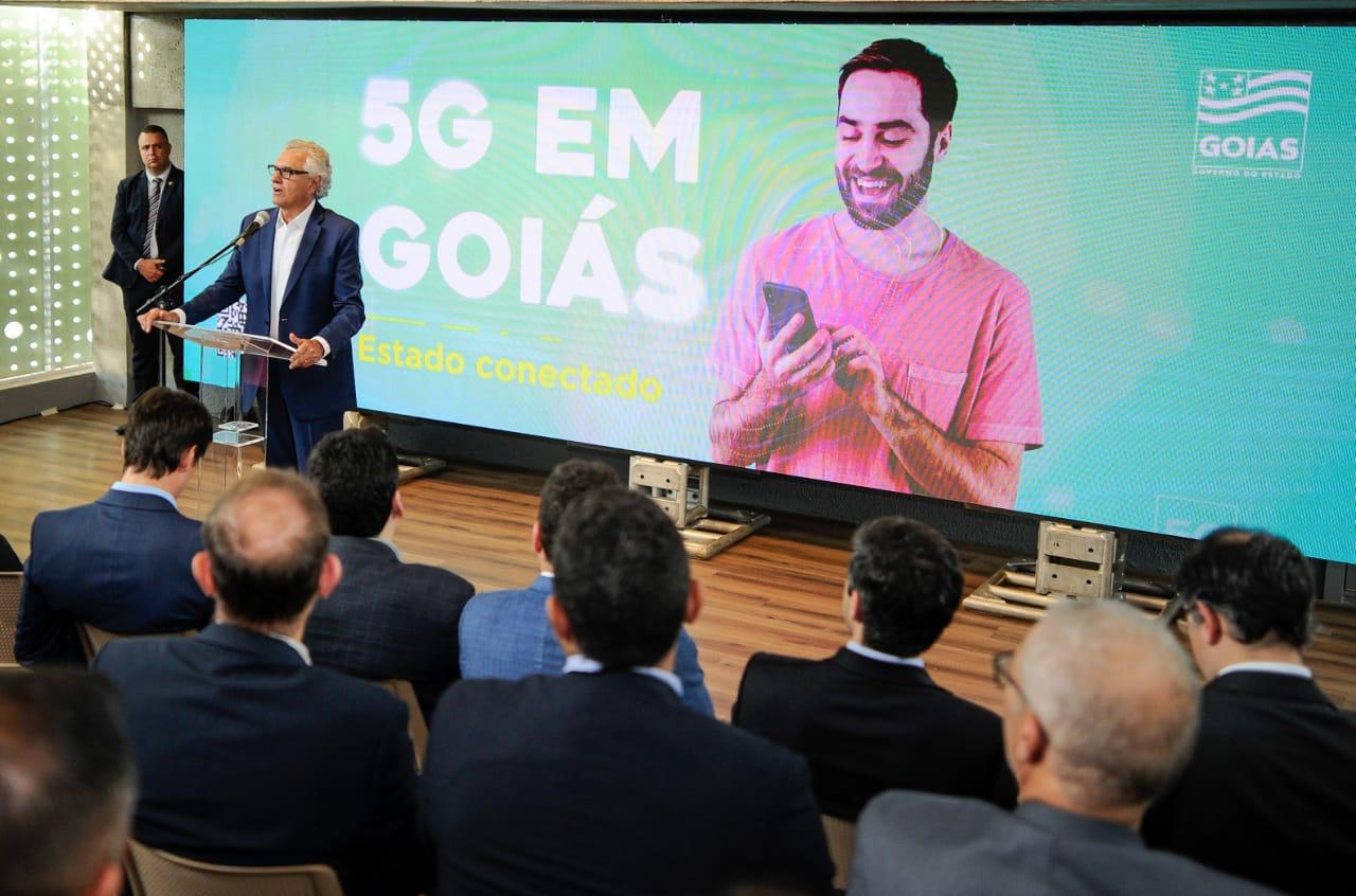 Sinal de internet 5G é ativado em 19 cidades goianas