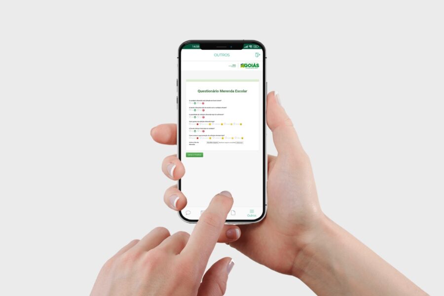 App NetEscola permite que alunos avaliem as refeições